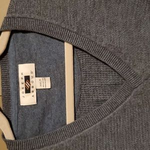 Joseph Abboud V neck sweater. Teal color. 3XLT.